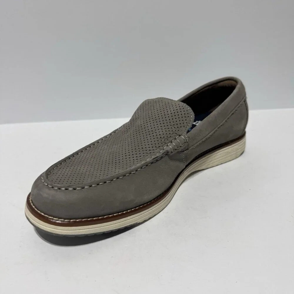 Johnston & Murphy Mens Upton Loafers Gray Size 11.5M